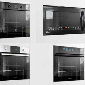 现代烤箱3D模型下载